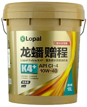 Синтетическое моторное масло Lopal Extra K4+ CI-4 10W-40